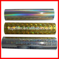 iridescent holographic film/BOPP Film for packingprintinglamination/laser film